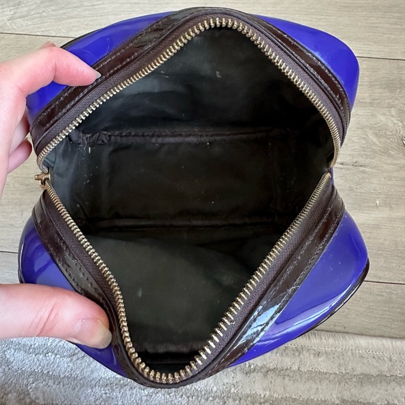 Tory Burch Patent Cosmetic Bag - Picture 6 of 6
